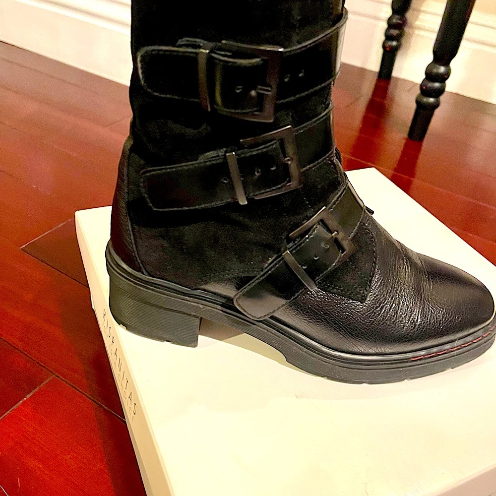 Black combat boot “Hispanitas” - Picture 2 of 5